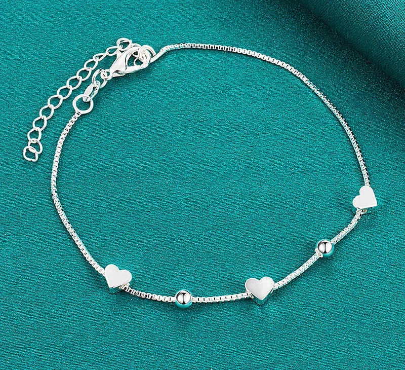 Pulseira - Pingente de Coração