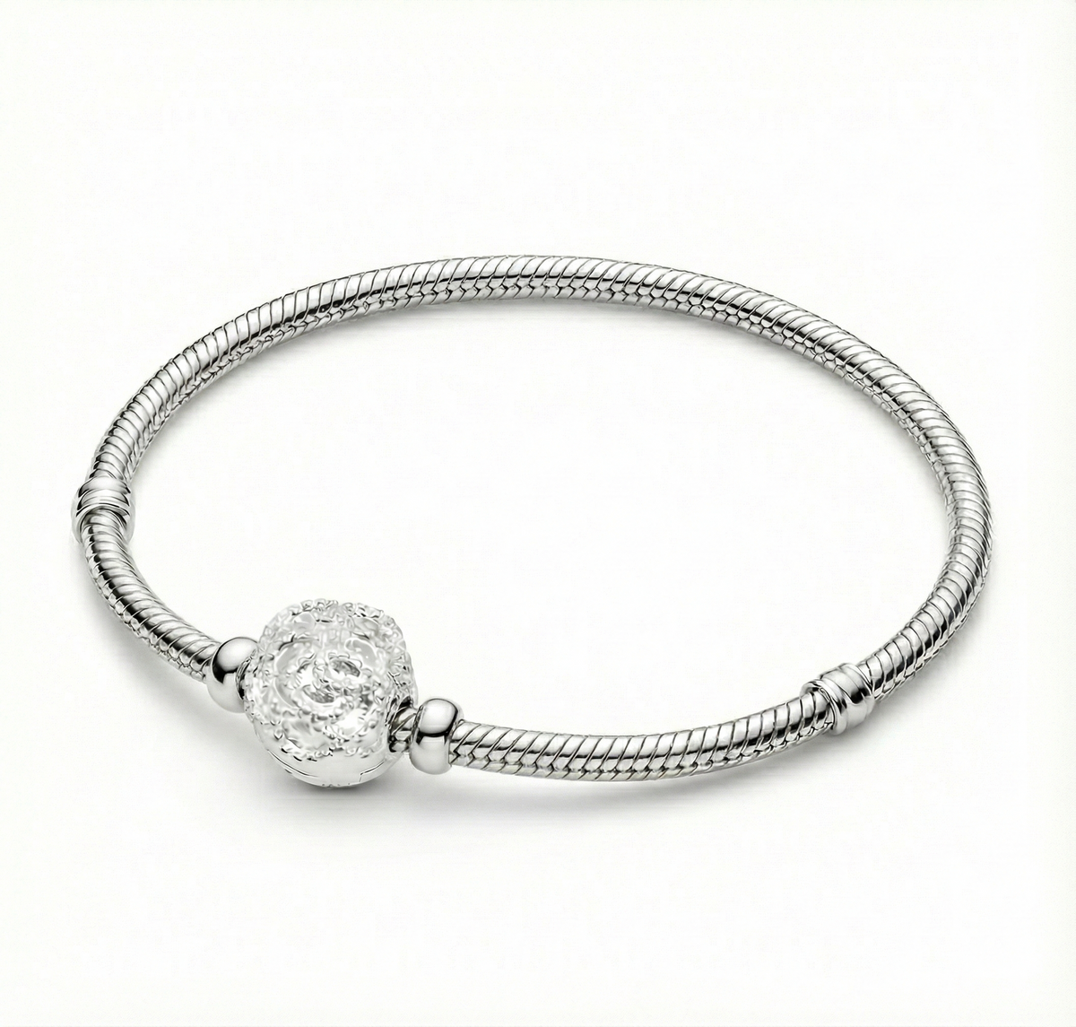 Pulseira - Flor Cravejada