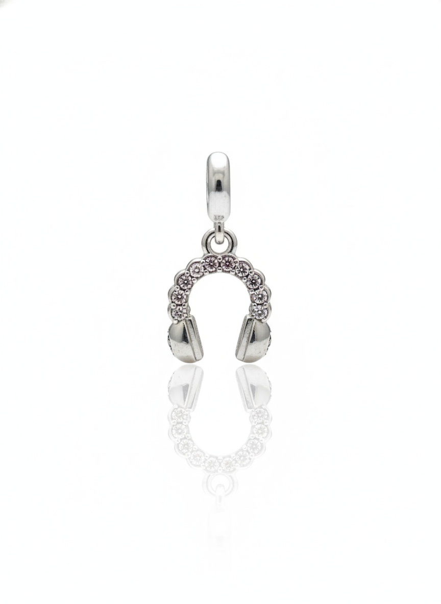 Berloque - Fone cravejado