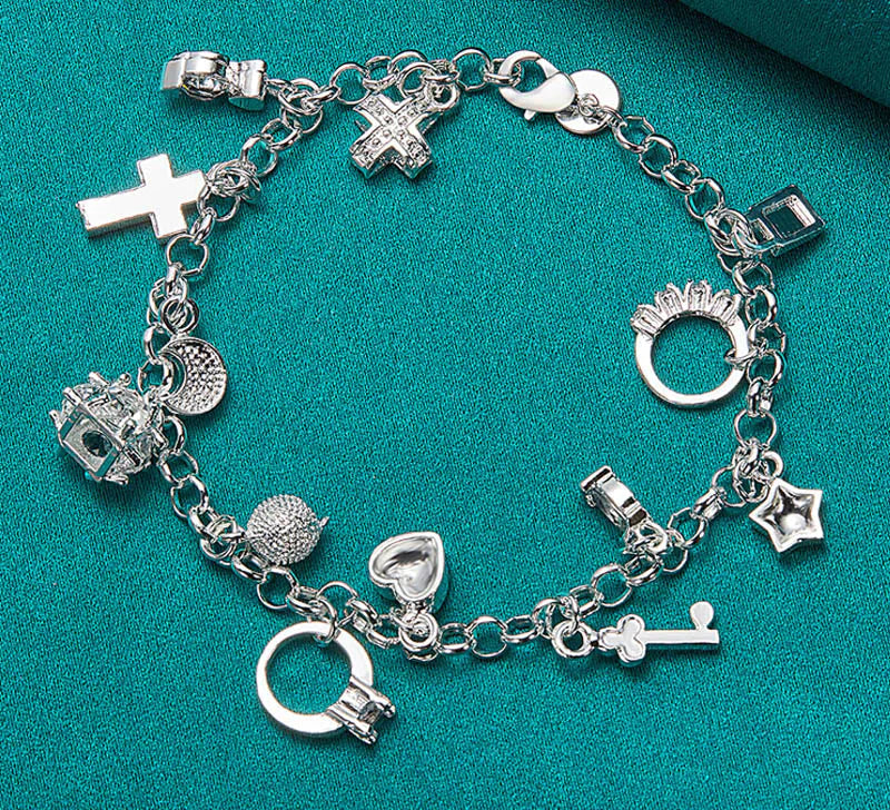 Pulseira de Berloques 20CM