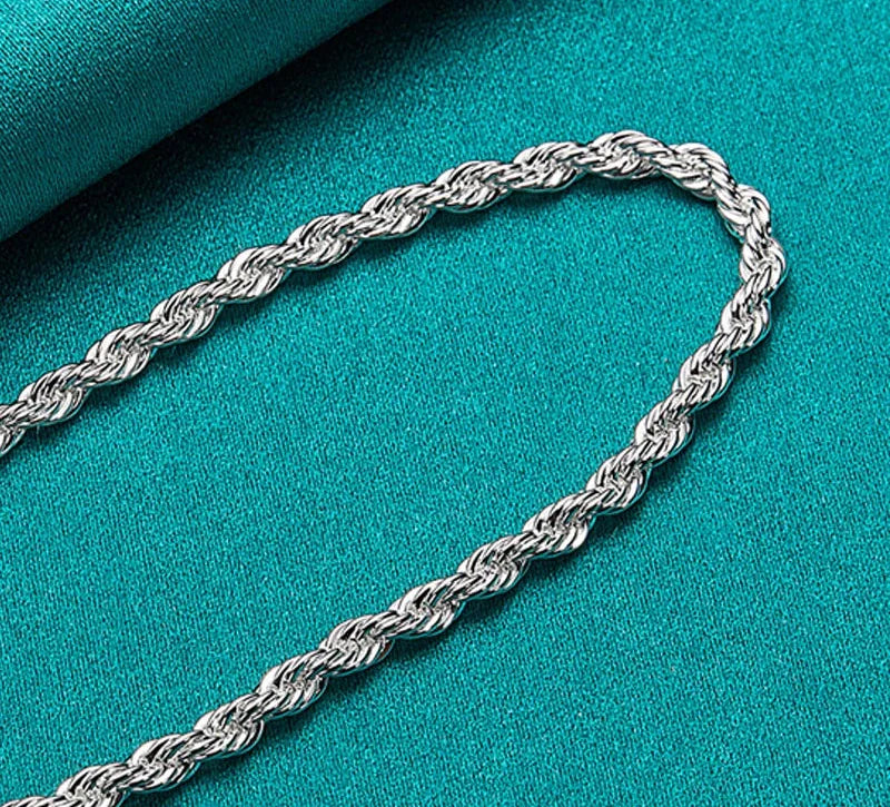 Pulseira - Corrente Com Pingente Onda De Água