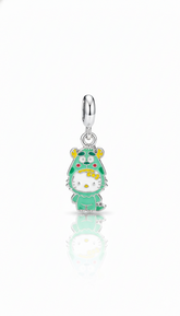 Berloque - Hello Kitty Verde