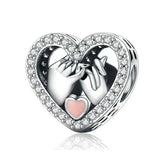 Berloque - Coração Cravejado