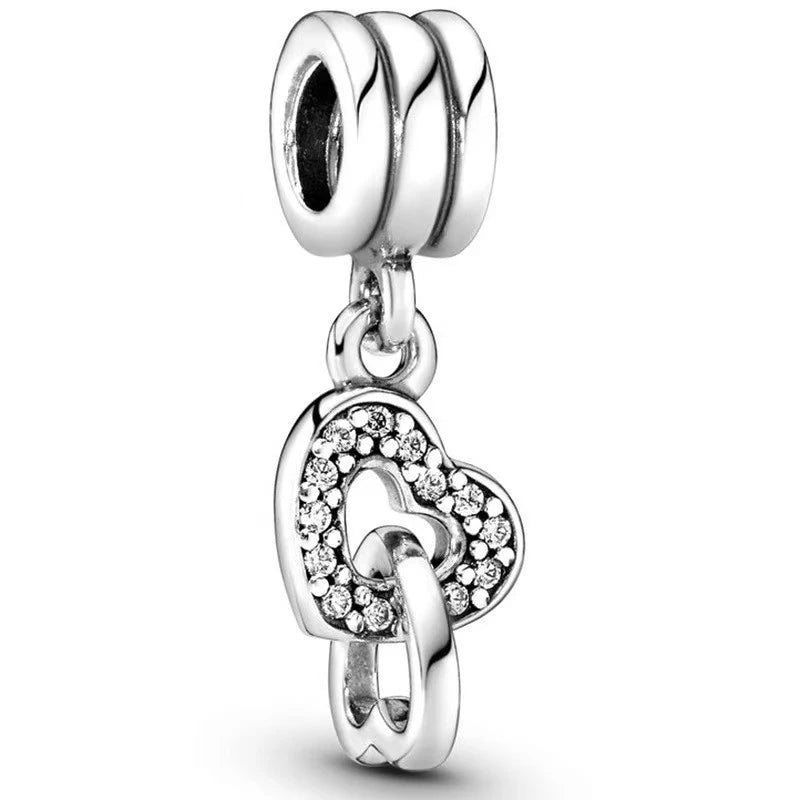 Berloque - Coração duplo