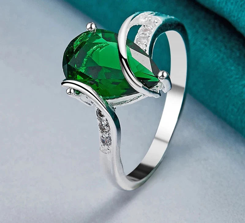 Anel - Encanto Gota Turquesa