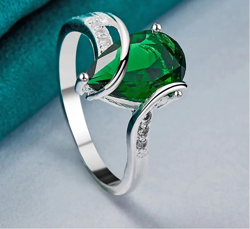 Anel - Encanto Gota Turquesa