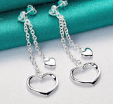 Brincos - Coração Sólido