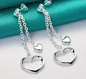Brincos - Coração Sólido