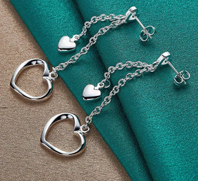 Brincos - Coração Sólido