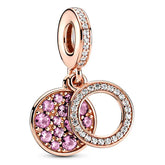 Berloque - Rose Cravejada