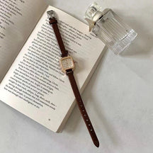 Relógio - Classico Retro de Couro