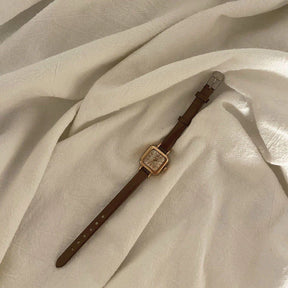 Relógio - Classico Retro de Couro