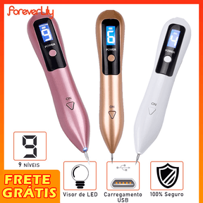 CANETA LASER (REMOVEDORA DE MANCHAS E VERRUGAS) - Loja Tudo Aqui